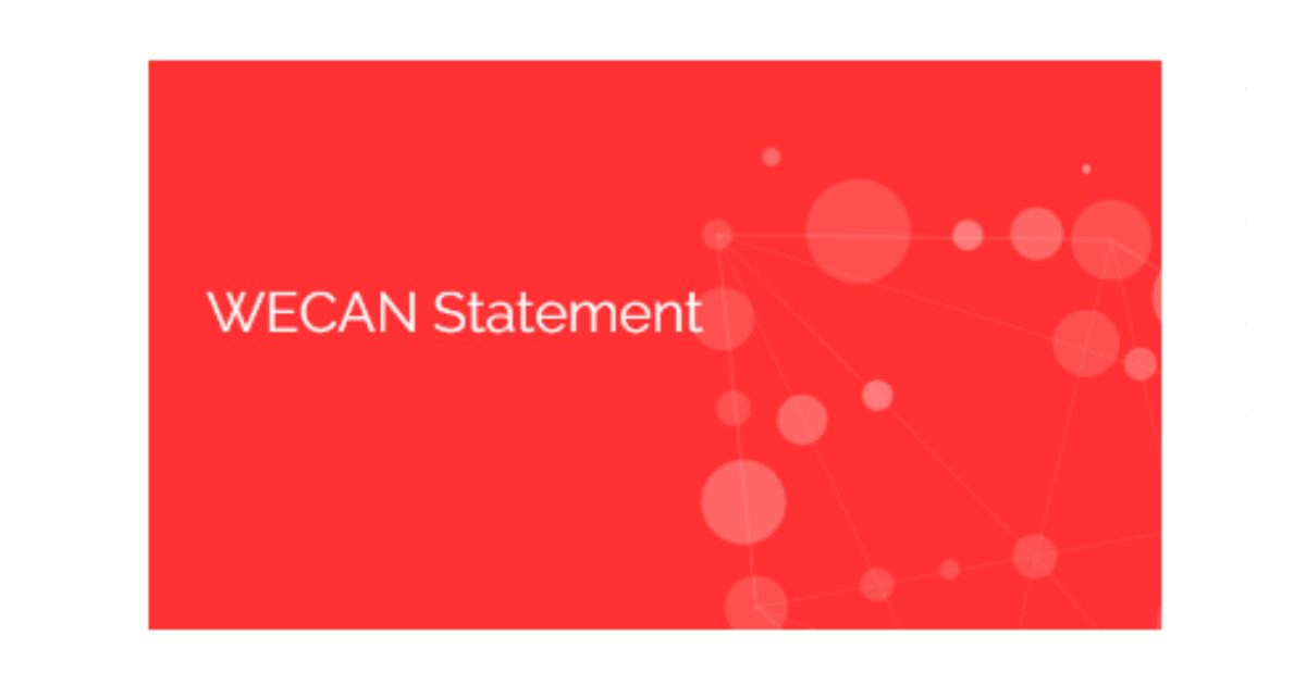 LuCE supports the WECAN statement concerning recent reports about the ECPC