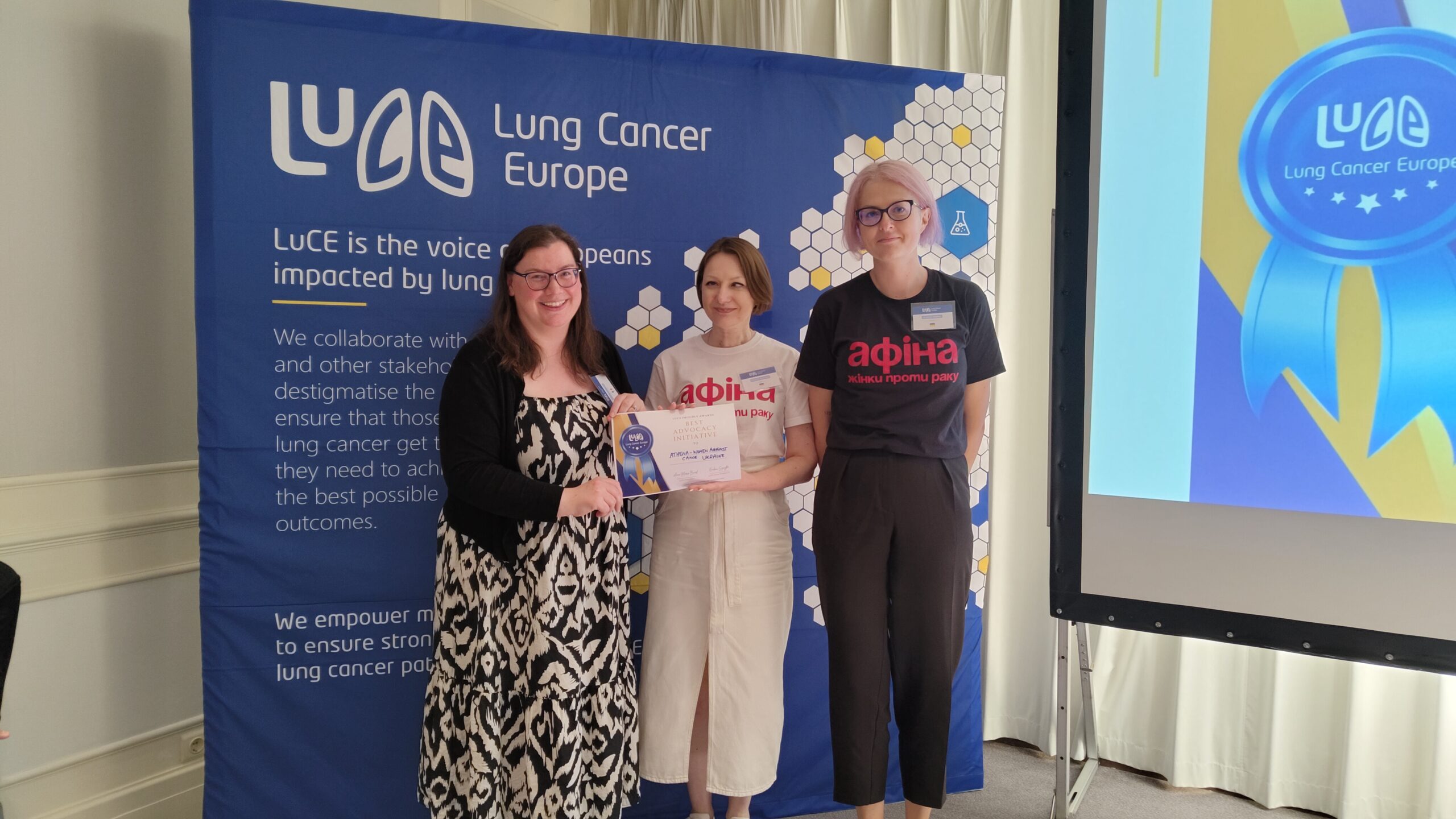 Best Advocacy Initiative: Athena.Women Against Cancer